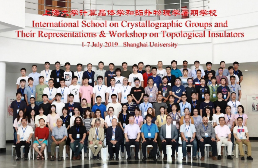 International School on Crystallographic Groups and Their Representations &amp; Workshop on Topological Insulators