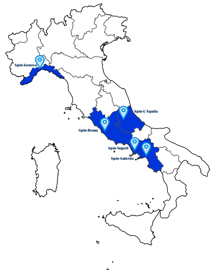 Italy Map Cnr-Spin