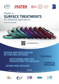 Master in "Surface treatments for industrial applications"
