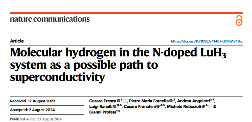 Molecular hydrogen in the N-doped LuH3 system as a possible path to superconductivity