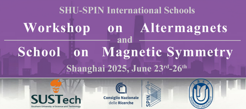 Workshop on Altermagnets and School on Magnetic Symmetry