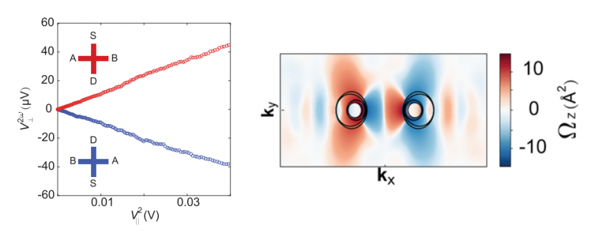 Growth of bilayer MoTe2 single crystals with strong non-linear Hall effect