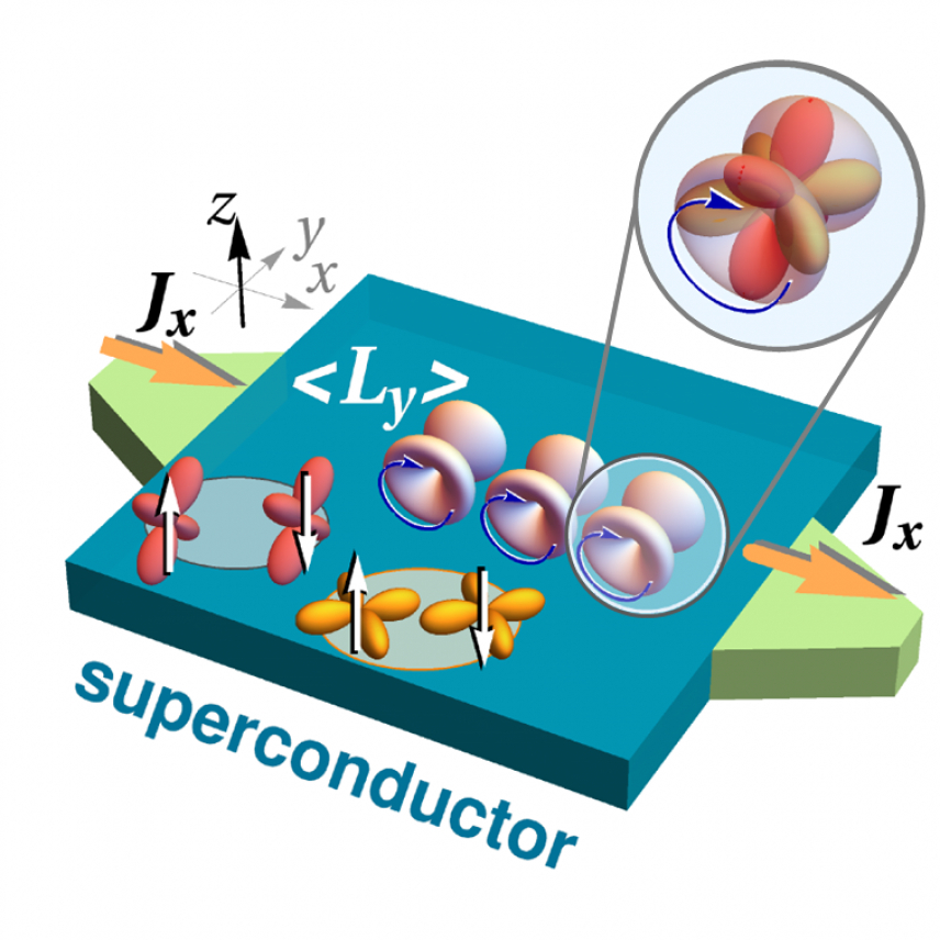 Novel orbitronic effects in superconductors