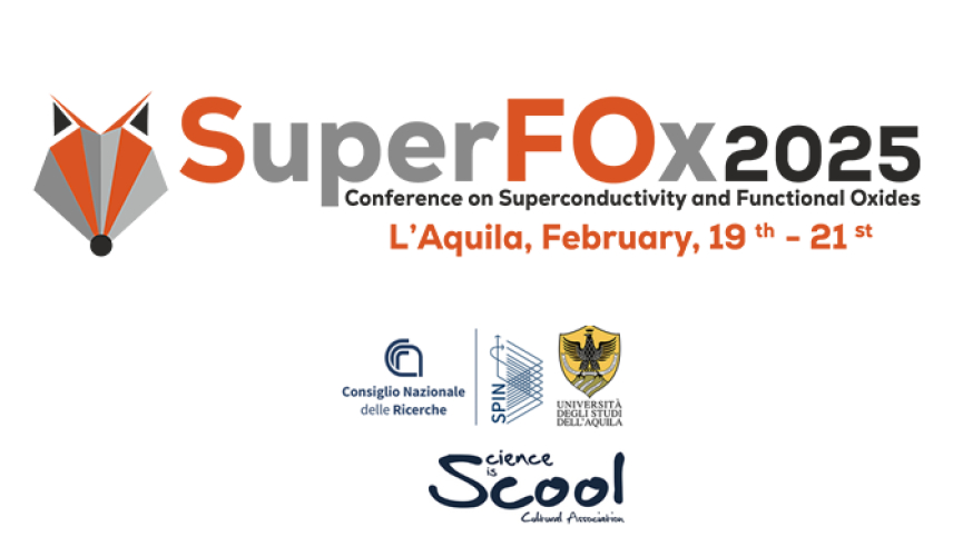 Conferenza &quot;SuperFOx 2025&quot; all&#039;Università dell&#039;Aquila